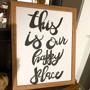 HANDMADE painted sign